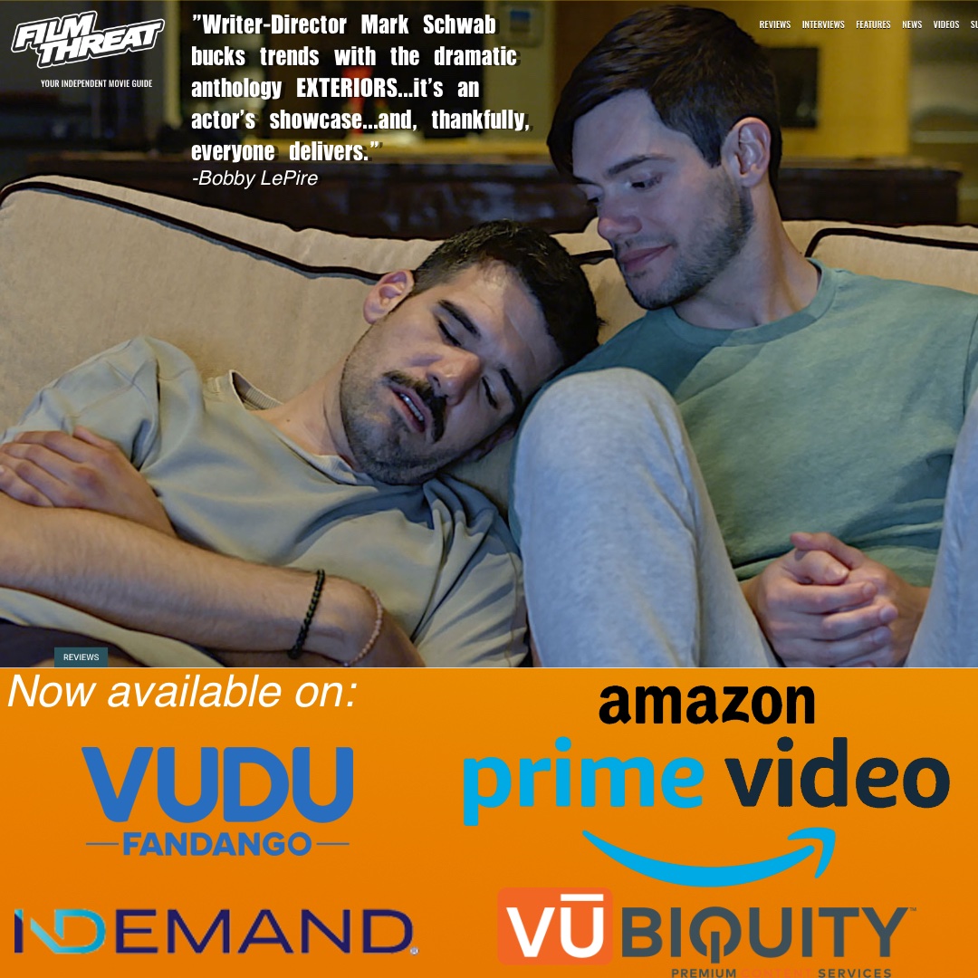 DITRFilms's tweet image. "EXTERIORS...is an actor's showcase and, thankfully, everyone delivers." 7/10 Thank you so much @FilmThreat  and @Filmguy450 for the wonderful review! Now streaming on @PrimeVideo @VuduFans @VUBIQUITY @MyDekkoo and #InDemand!