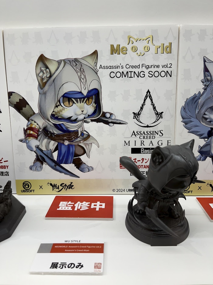 AssassinsCenter's tweet photo. Nuevas noticias de nuestros preciosos gatitos.
Sigue avanzando el proceso de producción, y @BonaFideHK nos informa que todos los que aportaron en All in one, recibirán gratis un ARNO NOIR.
#KickStarter #AssassinsCreed #Collectors #meoWorld #wustyle
https://t.co/ffJpYoRfj2 https://t.co/ZFvlzNg6Og