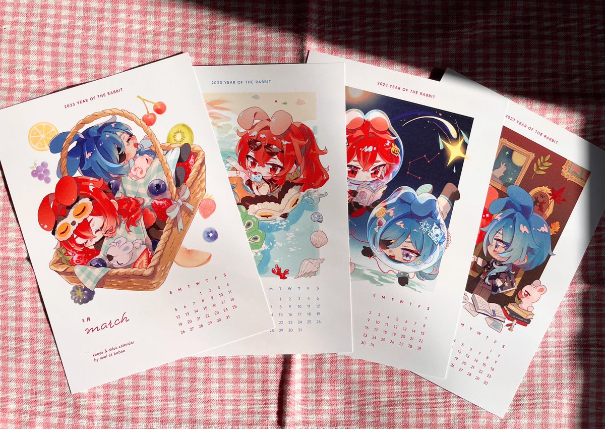 milkbobae's tweet photo. I have a few leftovers from last year’s calendar set which can now be bought individually (and trimmed) https://t.co/Gj3cJ79R2V