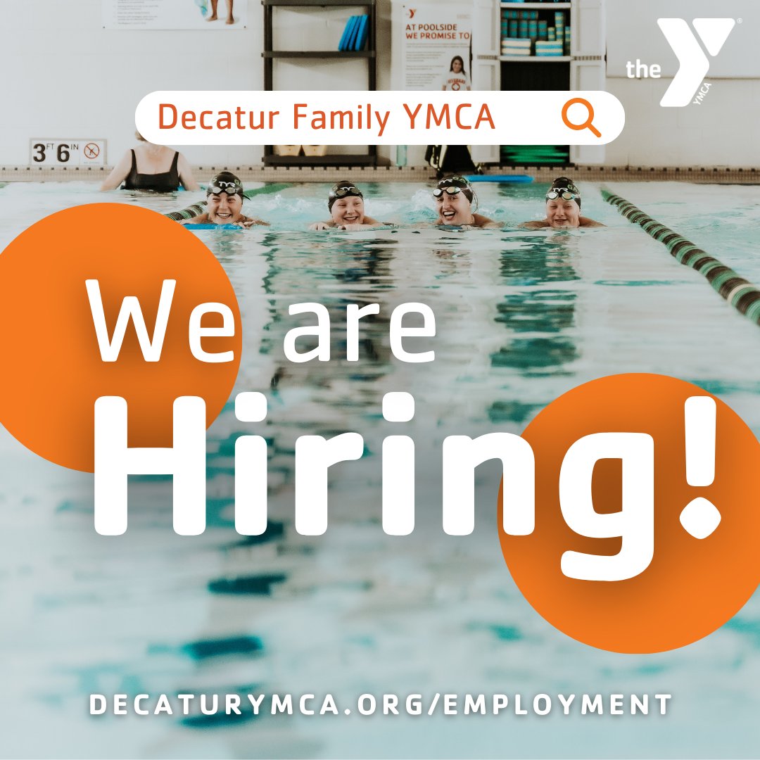 DecaturYmca's tweet image. Are you passionate about aquatics? Dive into a leadership role that combines your love for the water with meaningful work at Decatur Family YMCA!

Apply here: decaturymca.org/employment