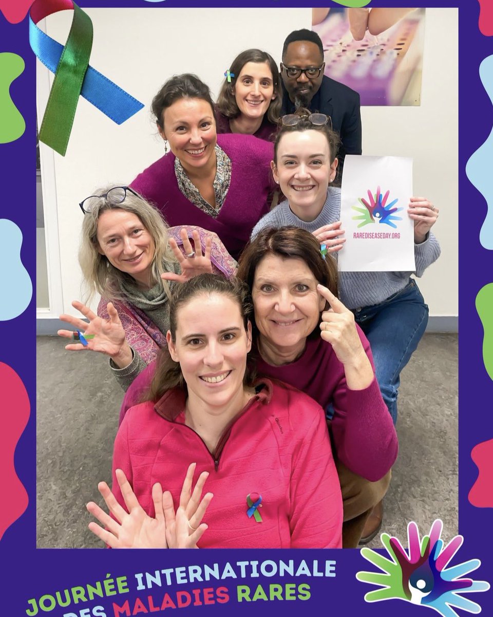 #jimr2024 c’était hier. L’équipe était mobilisée plus que jamais pour répondre à vos questions sur les maladies rares. 
Elle l’est toute l’année ! #team #RareDiseaseDay2024
