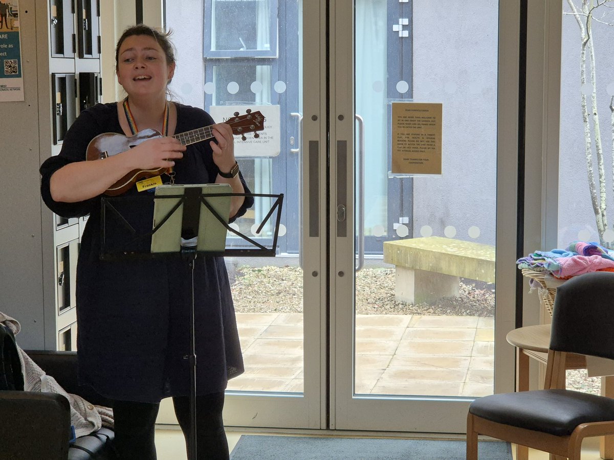 World Music Therapy Day!  We celebrate and launch our 'Music for Families' Music softly played for babies and their families each week!  Supporting the well-being of families and staff. #ficare  "lovely idea...makes there feel a sense of relaxation and normality, thank you" (mum)