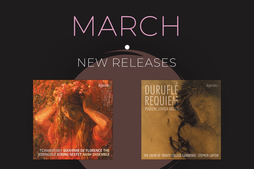 For March's Record of the Month, @Nash_Ensemble responds thrillingly to the lush, heady Romanticism which courses through Tchaikovsky's 'Souvenir de Florence' and Korngold’s string sextet, two of the greatest contributions to the genre ...