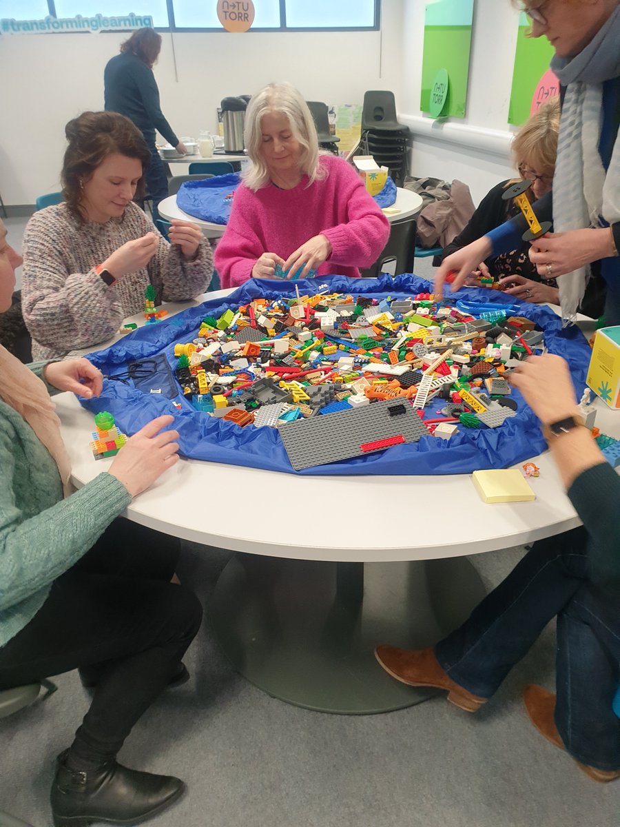 ellenmccabe's tweet image. Last workshop of N-TUTORR week! Fantastic insights and discussions at the Lego Serious Play session in @atu_ie  #lego #legoseriousplay @ntutorr @ATUTLC #ntutorrweek @noreenhenry @jessicacduffy @carinaginty @atu