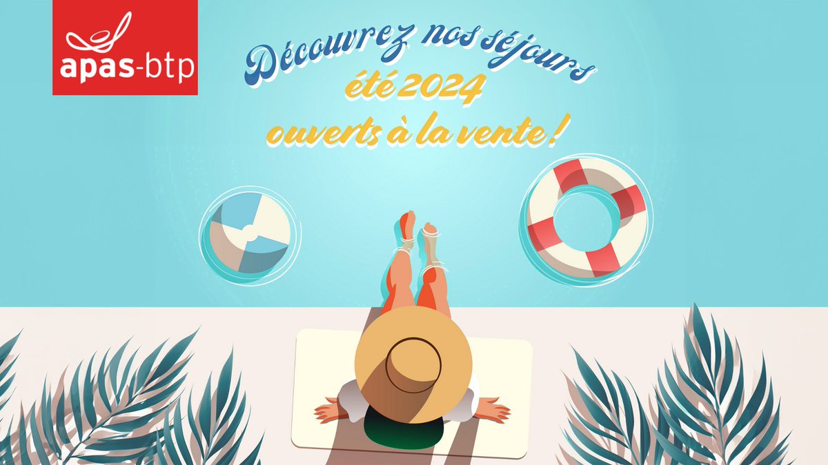 🟧 Découvrez dès à présent les séjours été 2024 ouverts à la vente ! ☀️

Vous pouvez dès à présent explorer et réserver notre sélection de nouveaux séjours en ligne sur notre site web !

Plus d'infos 👉 bit.ly/APAS_NosSéjour…

#APASBTP #Vacances #été