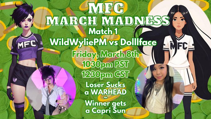 March is here which meansssss  💚MARCH MADNESS!!💚 Save the date and save some tokens for match 1!   (Follow<a href="/tag/apclips"class="tags"><span>#apclips</span></a>