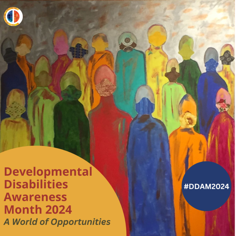 March is National Developmental Disabilities Awareness Month! Learn more and get involved at nacdd.org/ddam1/