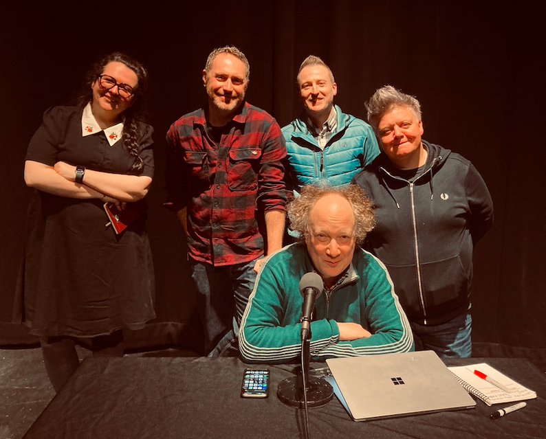We're coming to you from Aberdeen on @BBCRadio4 in 30 mins! Feat @ZaltzCricket With @hugorifkind @stuartmitchell2 Ashley Storrie & Susie McCabe Written by @ZaltzCricket with extra material from @cody_dahler @beakachu @A_GarrickWright @MsKrystalEvans @PeteTell & Christina Riggs