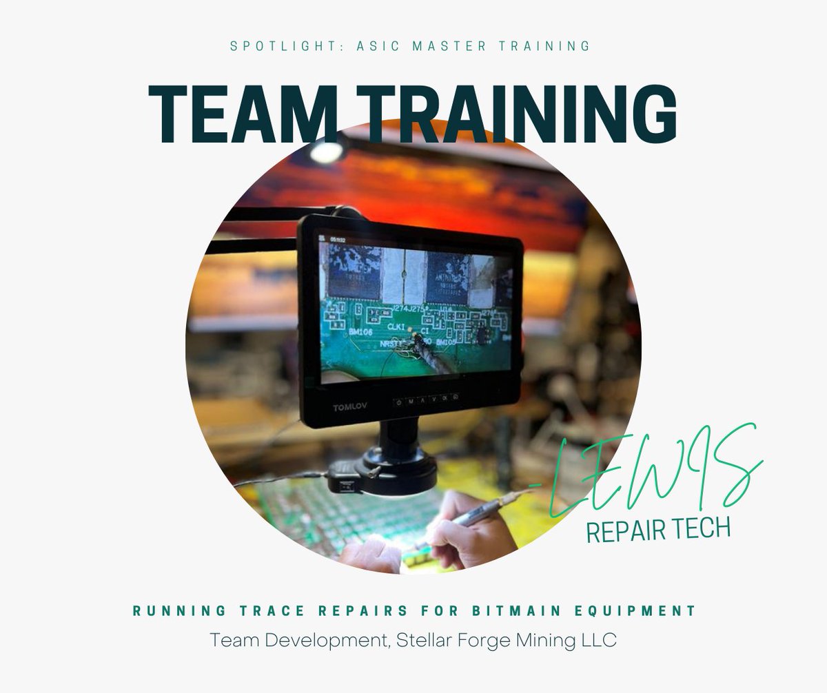 Very thankful for the community of engineers we all have around us in the repair center and hosting space. It's a great opportunity to grow and support existing hosted customers with increased capabilities.

Below is a Team Spotlight (Lewis - one of ours techs) where we send them