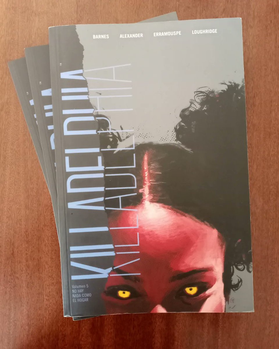 Ger_Erramouspe's tweet photo. Hoy me llegaron los ejemplares en español de Killadelphia vol 5 editados por @NormaEditorial, gracias a la editorial por tener la cortesía de enviármelos, y gracias especiales a @TheRodneyBarnes y @jasonshawnalex por sumarme a este proyecto ya hace un tiempo! https://t.co/99wHXNFTBI