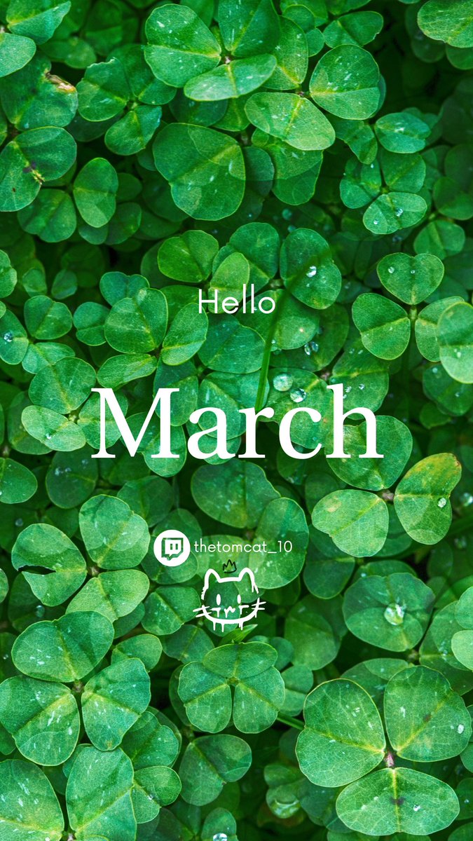 thetomcat_10's tweet image. Well hello hello, March. 💐

#hellomarch #marchvibes