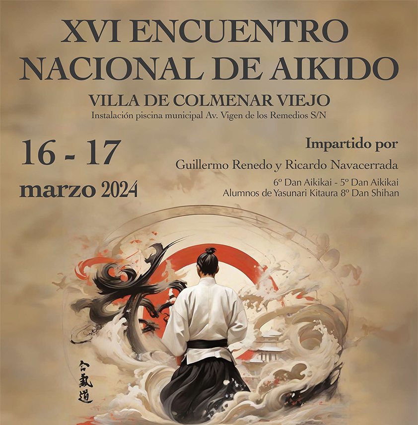 AikidoColmenarV's tweet photo. Os recordamos que tenemos el XVI Encuentro Nacional de Aikido Villa de Colmenar Viejo el próximo 16 y 17 de marzo.

Encontraréis el formulario de inscripción en nuestra página web https://t.co/qVsyz7OPQG

¡Bienvenidos! https://t.co/bCbQF5B99J