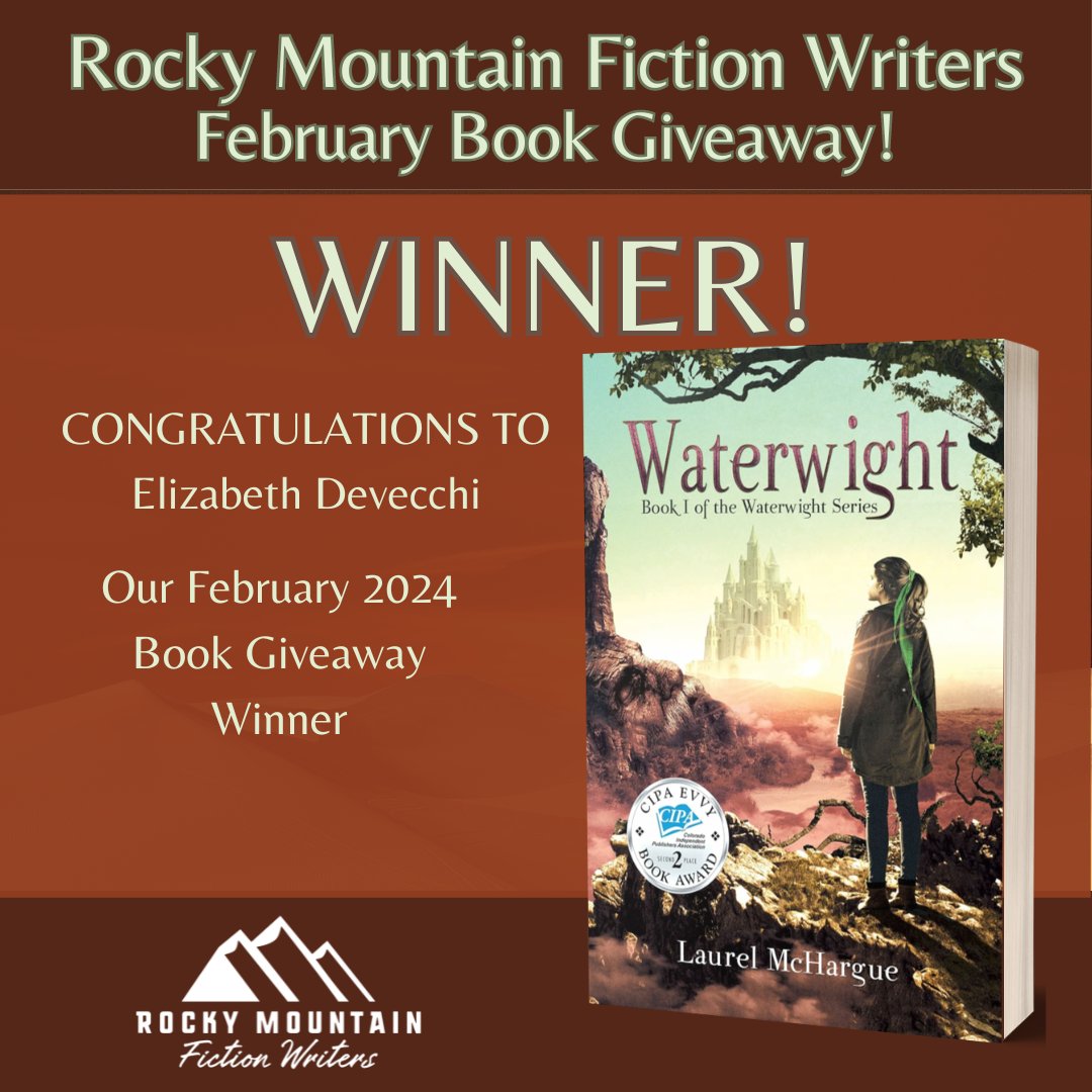 Congratulations to Elizabeth Devecchi, the winner of our February book giveaway! #IamRMFW #WritingCommunity #Books #GiveAway