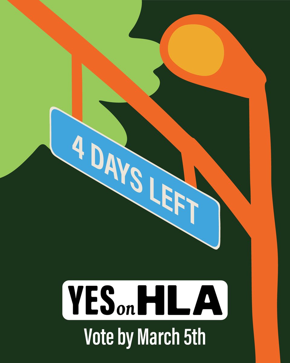 healthystreetla's tweet photo. You have 💚4 DAYS 💚 left to vote yes on walkable neighborhoods! https://t.co/Q17rB03ixk