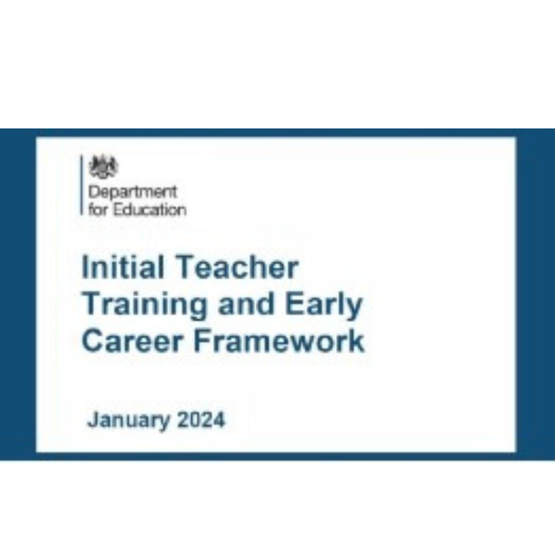 #ITTECF new updated framework reflects feedback from schools and Teaching School Hubs particularly with respect to SEND, mentor capacity, subject specificity, duplication of content and progression from one year to the next.