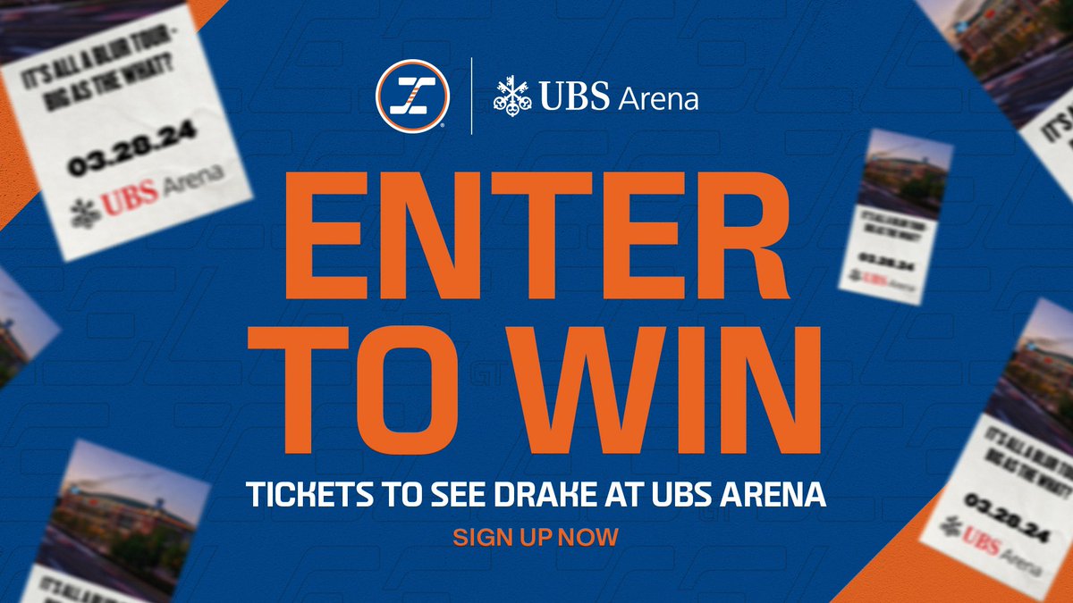 The ultimate cheat code to seeing Drake at <a href="/UBSArena/">UBS Arena</a> on March 28th!

#IslesGT Is giving away a pair of tickets and all you have to do is enter. 👇

Rules apply: See Terms and Conditions.

newyorkislanders.formstack.com/forms/isles_gt…