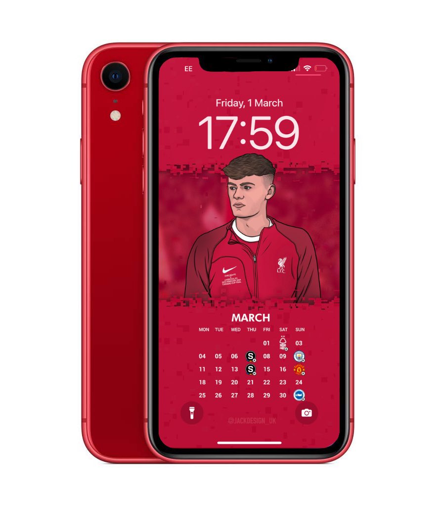 📱 March Lockscreens 📱 

They’re back! Liverpool lock screens with a handy fixture calendar for some huge games in March 👀 

Three to choose from including Conor Bradley, Jayden Danns and Virgil Van Dijk. Files can be saved in the replies 👇

RTs appreciated 🙌