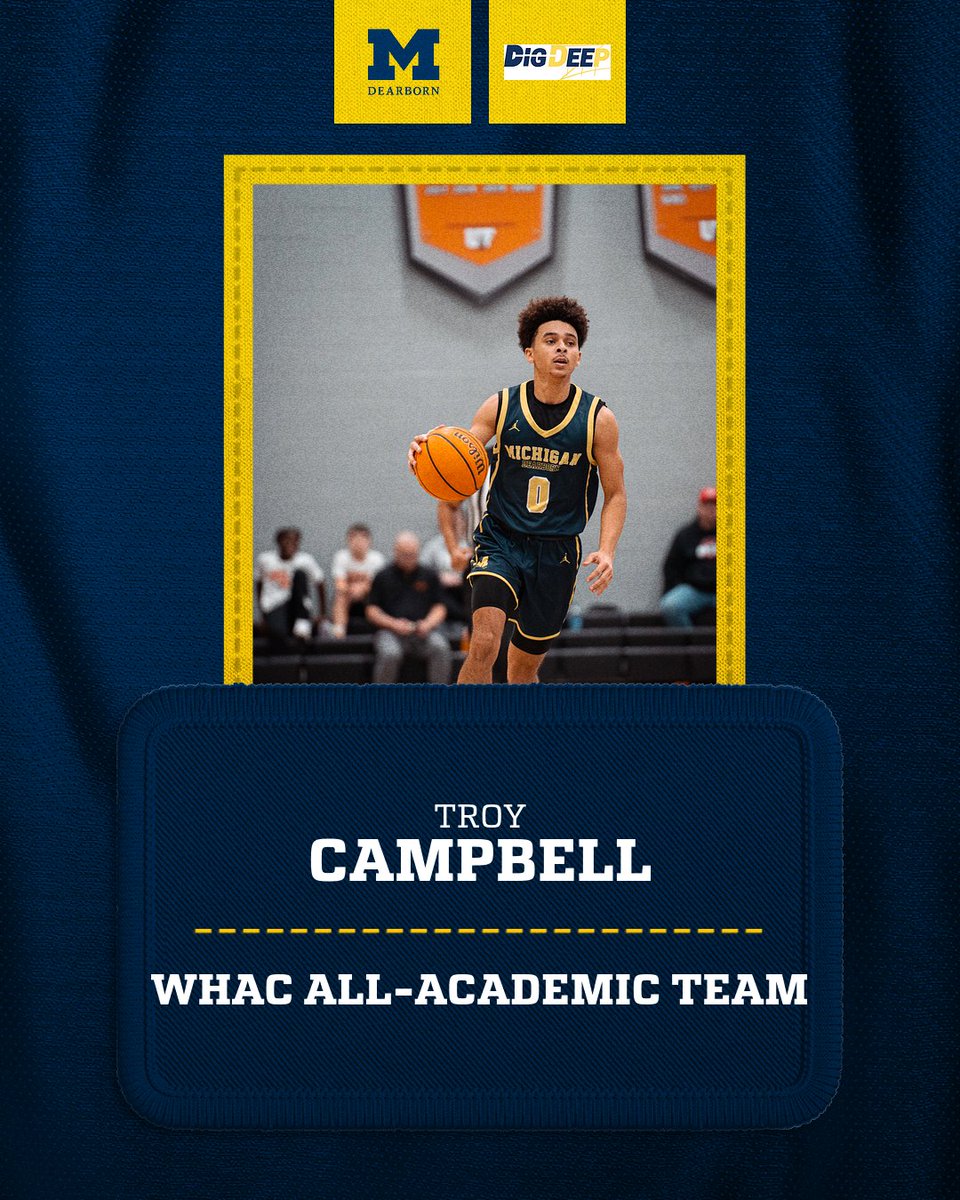 University of Michigan - Dearborn Men's Basketball tweet media