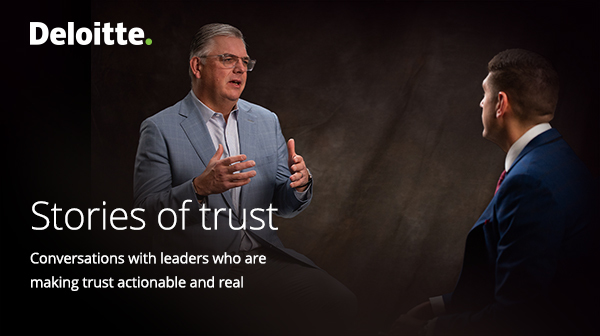 rsonenthal's tweet photo. Are you making sure others are comfortable speaking up? Watch a candid conversation with Lara Abrash, Deloitte US Chair, about how leaders can build lasting #trust with their teams. https://t.co/iLWKogQ17E https://t.co/PZHK2nkDpF