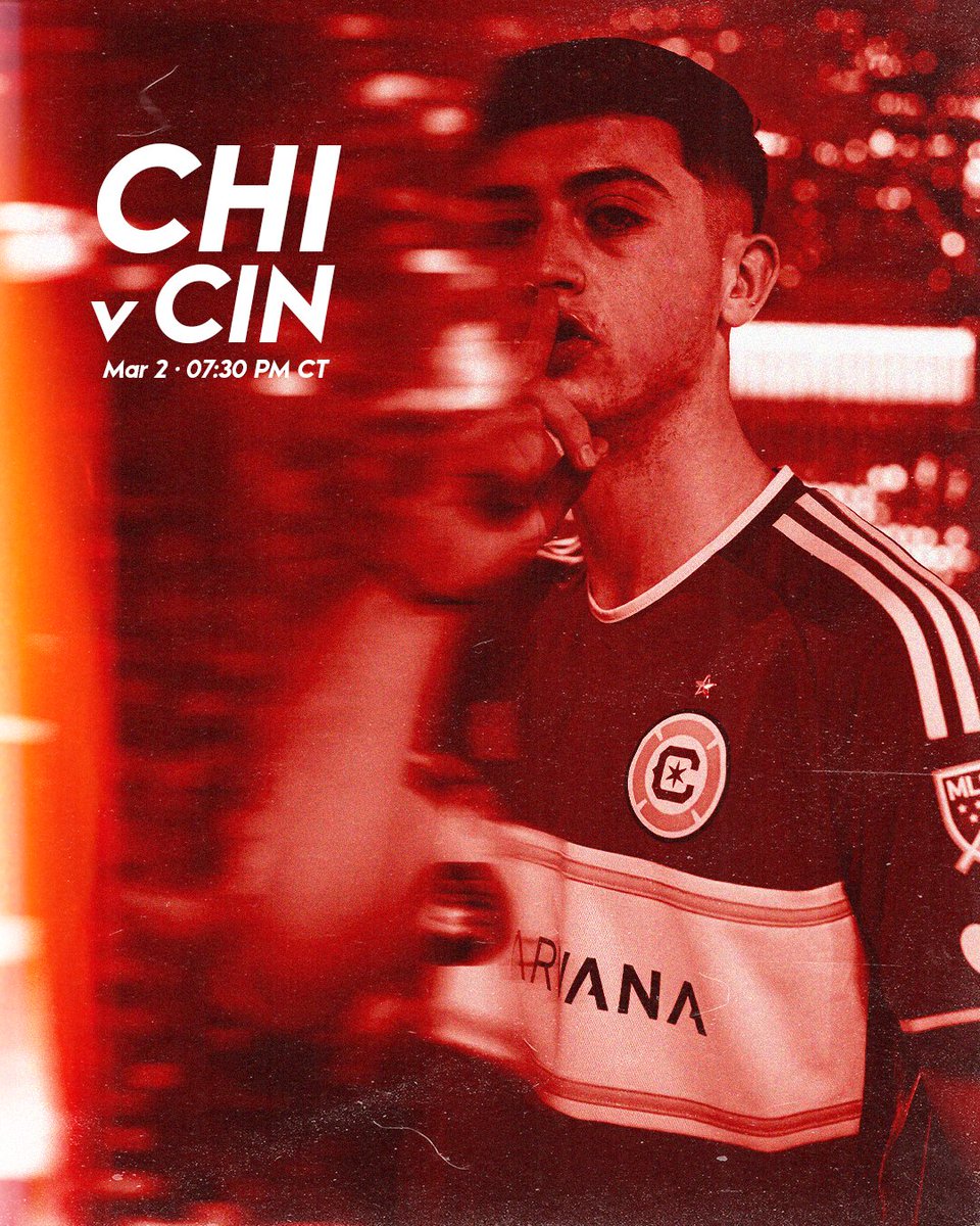 ChicagoFire's tweet photo. Red-dy for our 2024 Home Debut ๐ค๐ฅ
#cf97 | #CHIvCIN https://t.co/w7TgttAvyv