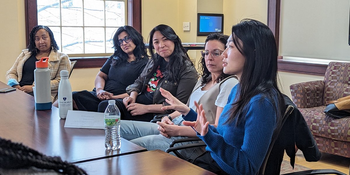 We've been thrilled to host admitted doctoral applicants in Chapel Hill this week. Thanks to our current students for sharing presentations on their research and a panel discussion about life as a @UNCHussman Ph.D. student!