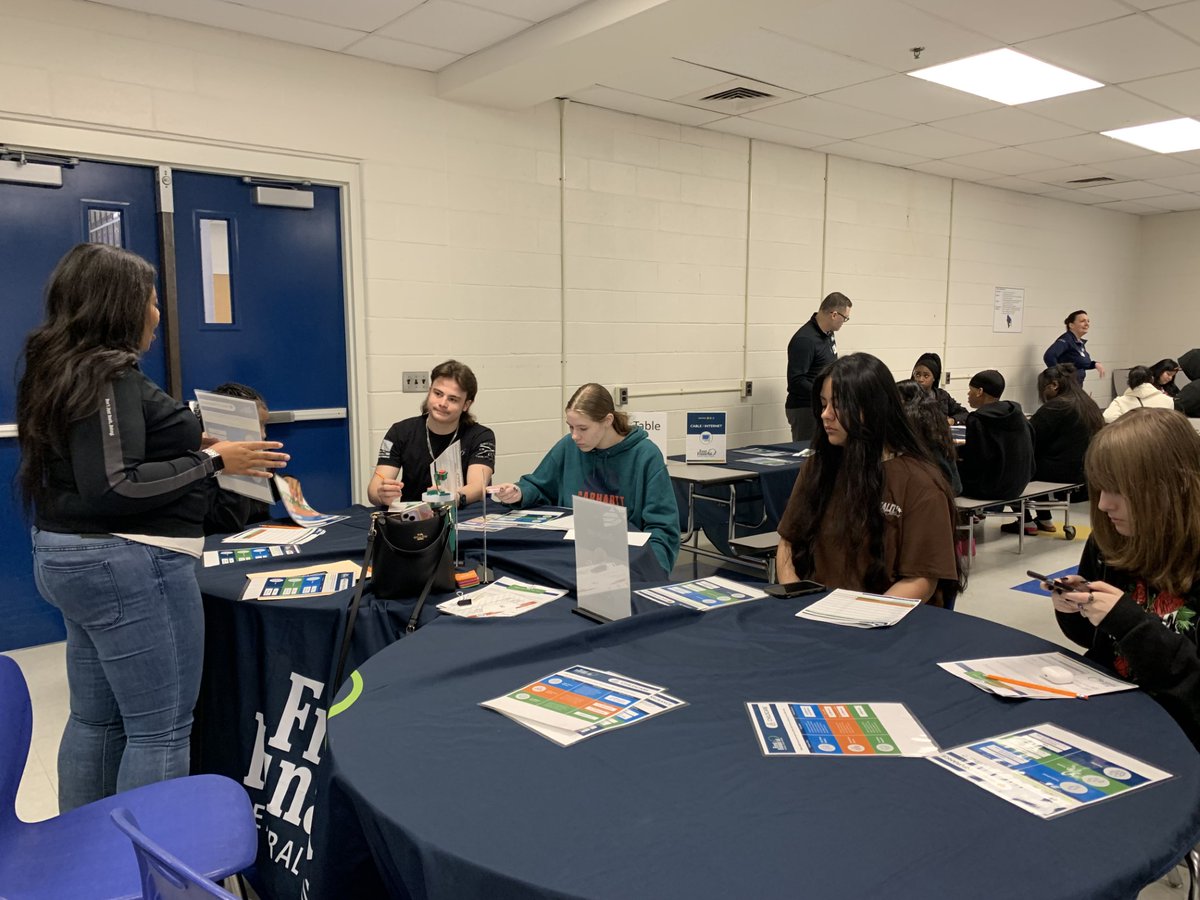 So thankful for our partnership with First Financial Credit Union. Students got to participate in a budgeting activity to see just how real life works! #adulting101 #KHSPartnersInSuccess @KAlleman_bcps @adfales @GrubbsMg @CTE_BaltCoPS
