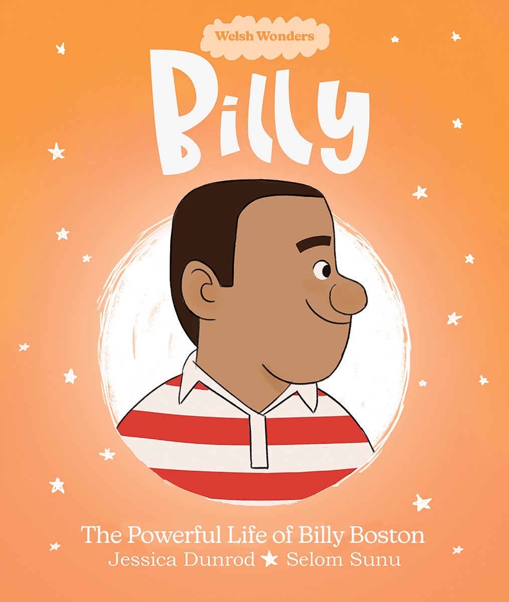 Presenting Billy: The Powerful Life of Billy Boston, by Jessica Dunrod (<a href="/JDunrod/">Jessica ap Dunrod 🇰🇳🏴󠁧󠁢󠁷󠁬󠁳󠁿</a>) and Selom Sunu (<a href="/MrSunu/">Selom Sunu 🇬🇭🇬🇧</a>) Read the story of one of the greatest rugby league players of all time.

This is no. 10 in our Welsh Wonders series of picturebooks inspiring kids age 3-8. 

Only £5.99!