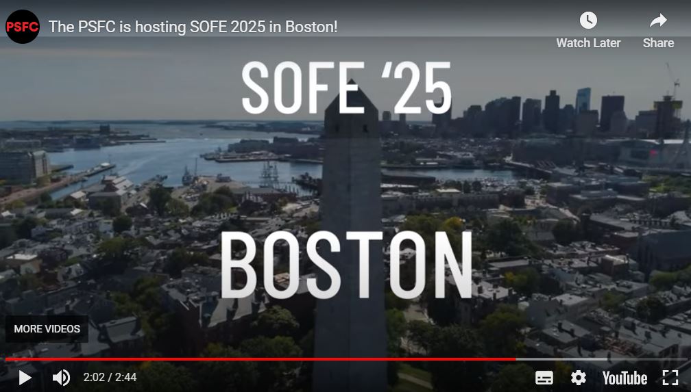 Deadline 11 March - for nominations for the 2024 #FusionTechnology Award! Winners will be presented their awards at the 31st Symposium on Fusion Engineering, SOFE, hosted by the MIT's Plasma Science and Fusion Center in Boston, USA, in 2025. ecs.page.link/xkCYb @IEEEorg