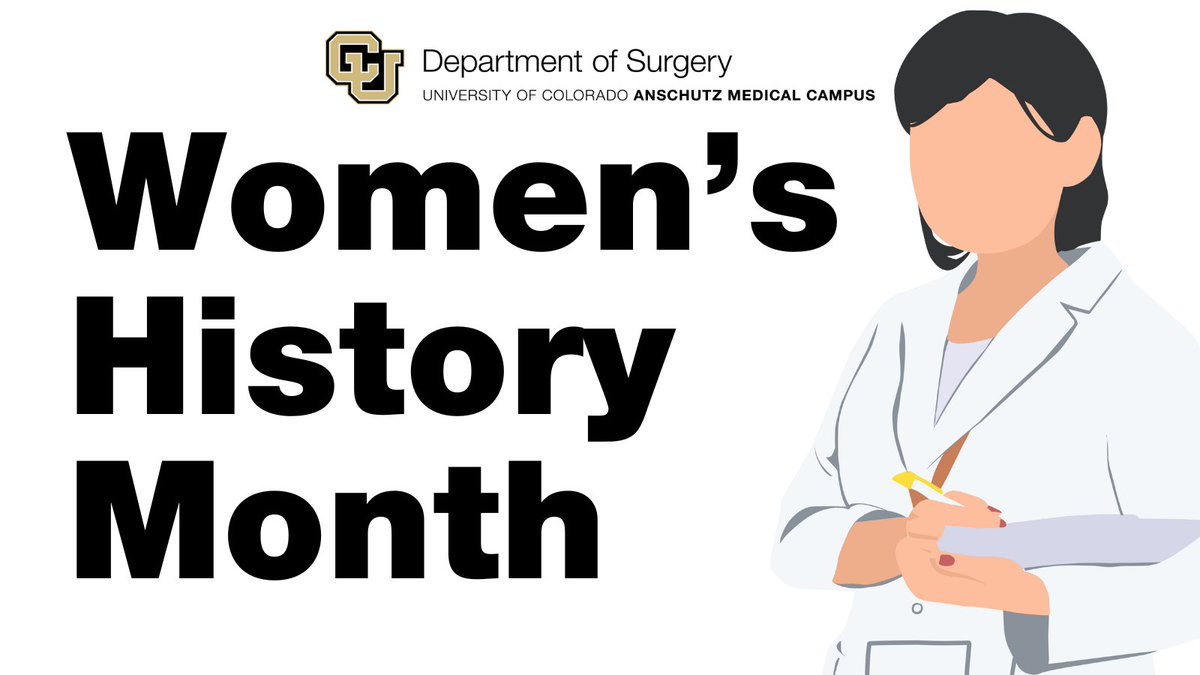 Happy #WomensHistoryMonth! On 3/13, from 11:30 A.M. to 1:00 P.M., @CUDEICEAnschutz is hosting a luncheon and panel to commemorate this month and we encourage all our faculty and staff to attend. RSVP here: bit.ly/48pmQaB