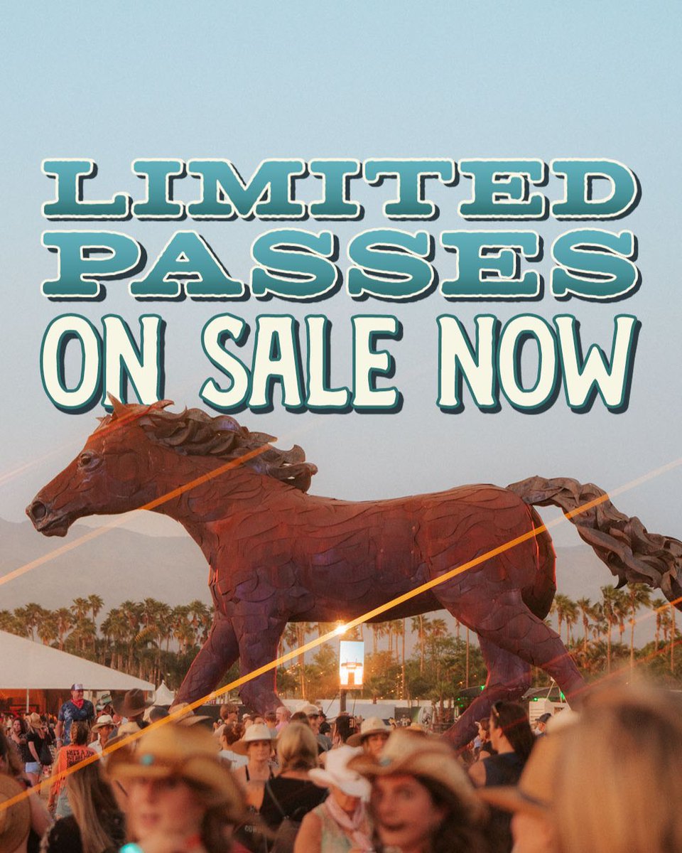 The best Stagecoach ever just keeps getting better 🔥
Stagecoach 2024 passes are on sale now at stagecoachfestival.com