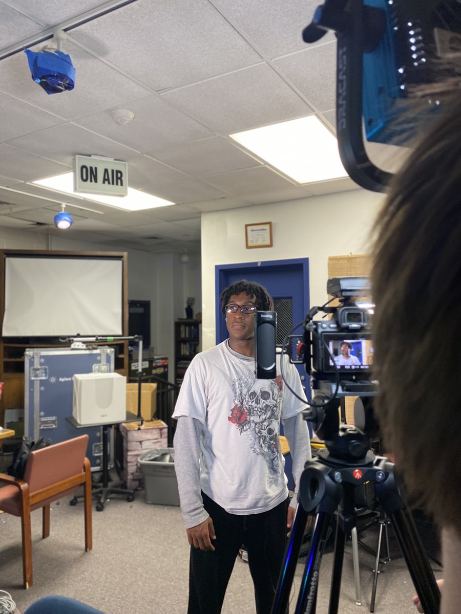 DelcastleDM112's tweet photo. Check out the behind-the-scenes from some of our seniors working on short films!

#nccvt #nccvtworks #digitalmedia #delcastletechnicalhighschool #shortfilm #behindthescenes #videography https://t.co/QFHmvSA0kY