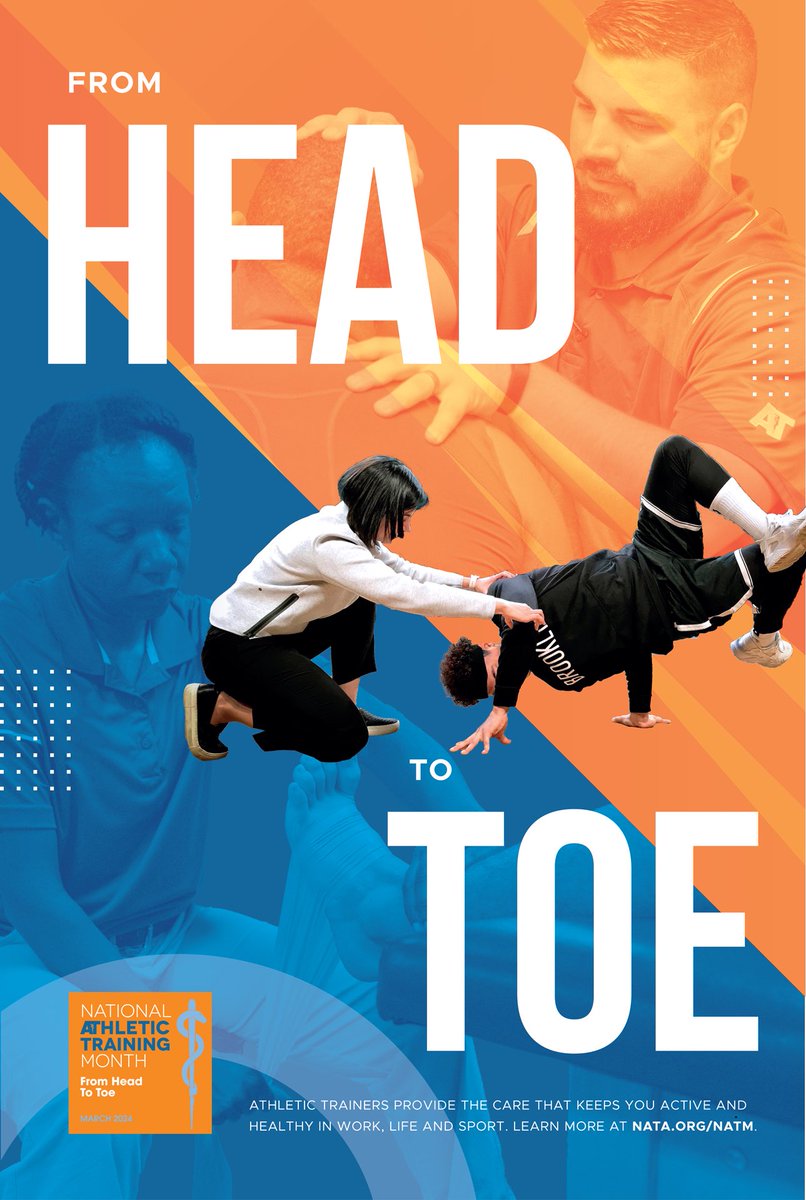 Happy National Athletic Training month to all of the hard working Athletic Trainers out there!!