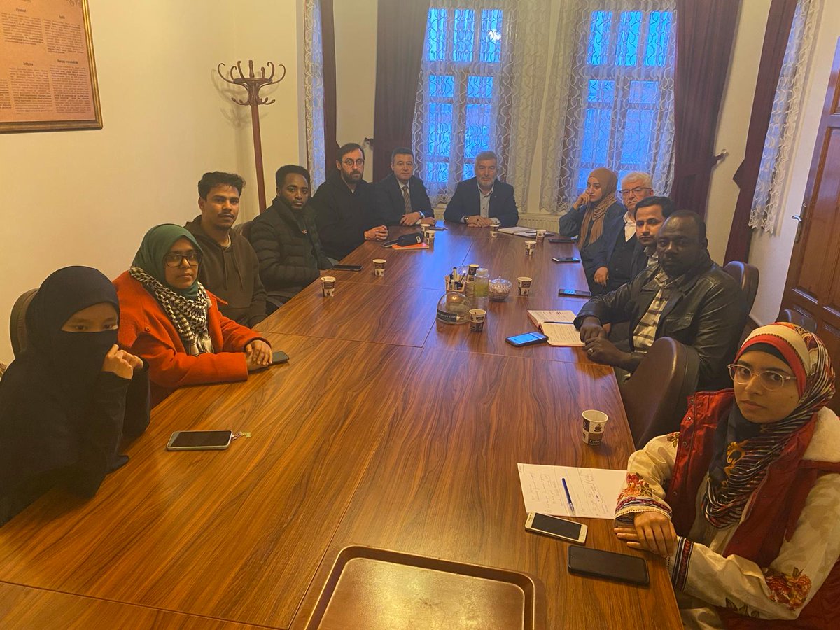 Yeni Dünya Vakfı Ankara Uluslararası Gençlik toplantısı, Vakıf Şube Başkanı Ali Toköz başkanlığında gerçekleşti.