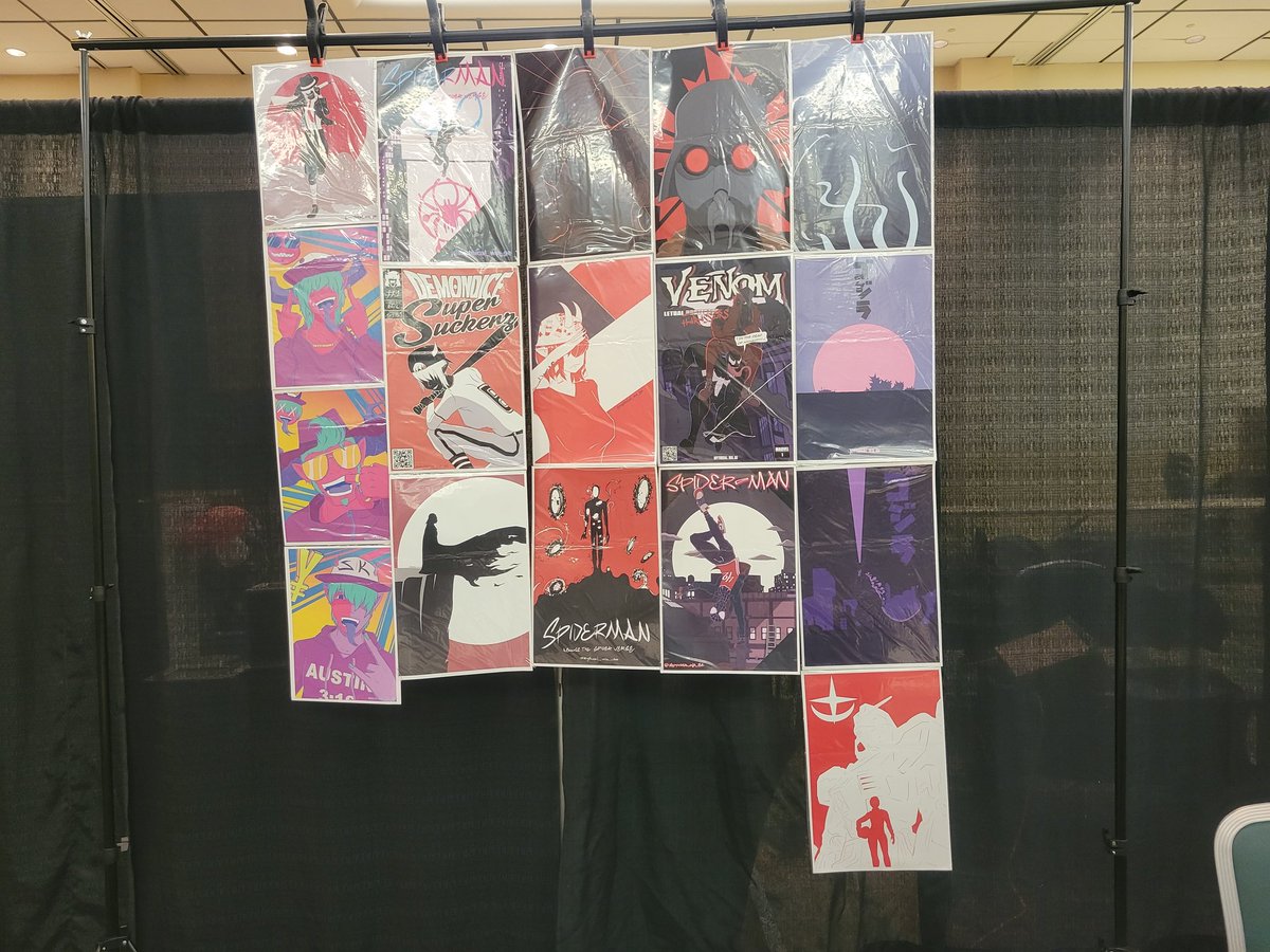 mythical_wa_ge's tweet photo. My booth at CoastCon this year

#coastcon 
#art https://t.co/dhdYVMGrTD