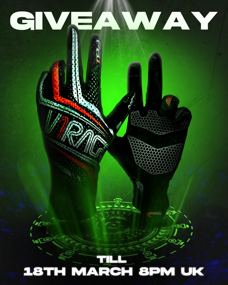 🚨VIRAGE GLOVES GIVEAWAY! 🚨

Do you want to be in for the chance to win a pair of PB1 Gloves? Just follow the steps below!

Join our Discord - Link in Bio 
Like this tweet ❤️
Retweet 🔁
Follow us ✅
Tag a mate below 💬

Ends 18th March 8pm UK!