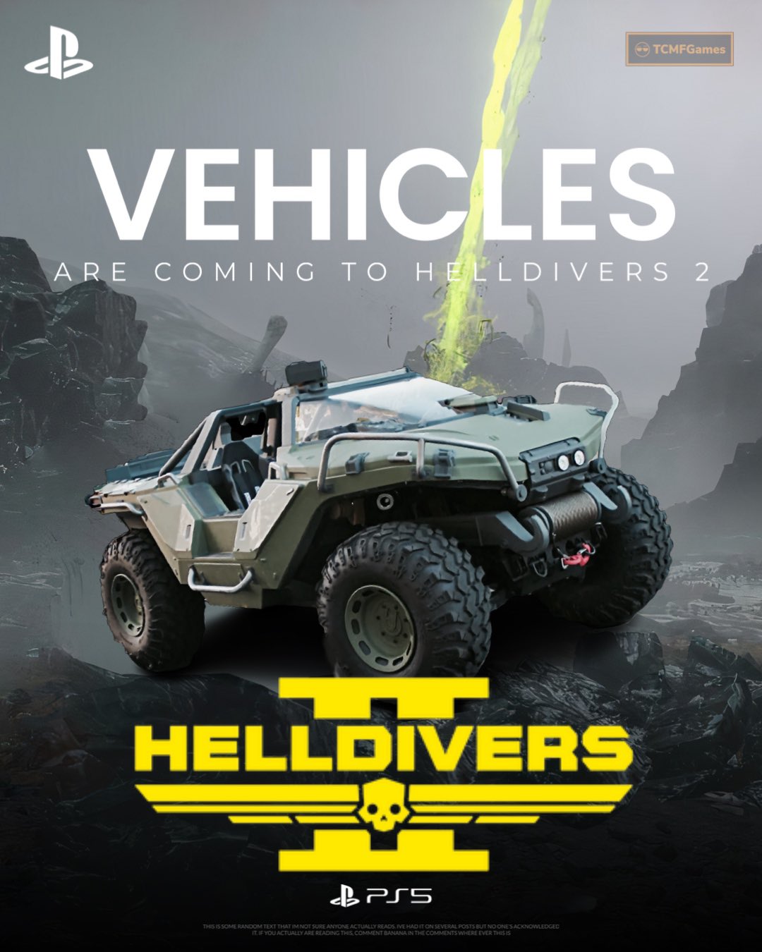 HELLDIVERS 2 Updates on X: &ldquo;Vehicles are coming to Helldivers 2 