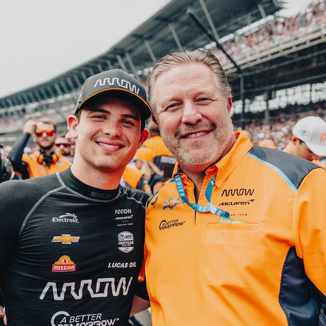 Zak Brown on X: "Glad to have Pato sign the dotted line to a multi-year  extension with McLaren Racing and @ArrowMcLaren! Now, let's get the NTT  INDYCAR SERIES season started. https://t.co/9PtB68MSGO" /