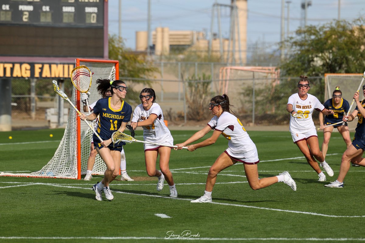 It's Friday which means it's time for another #52weekphotoadventure. This week, I photographed the ASU Women's Lacrosse matchup against #6 ranked Michigan. 
#forksup #forksupfriday #sundevil #womenssports #azphotographer #sportsphotographer