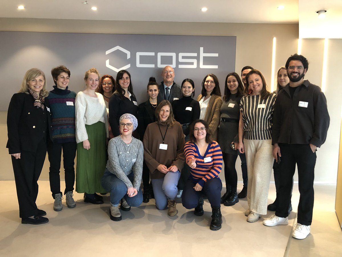 Another group of #COSTaction Science communication coordinators ready to spread the results of their research networks! 👏🏻 Today we focused on how to make a great scientific presentation. 🗣️ Thank you all for spending the day learning with us and see you soon again! 👋🏻