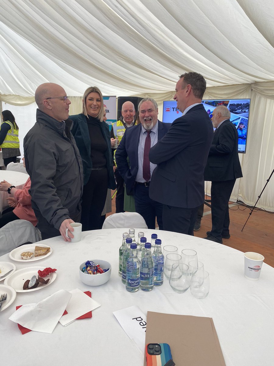 GildernewColm's tweet image. Brilliant day at the opening of Powerscreen&apos;s new offices in Edendork today. 

#Powerscreen is a leading employer across the North, a vital economic contributor across #Ireland , #MidUlster and South #Tyrone and a world leader in the engineering sector 👏👏