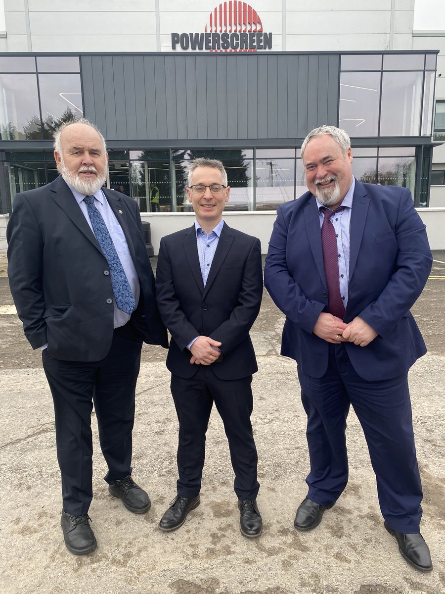 GildernewColm's tweet image. Brilliant day at the opening of Powerscreen&apos;s new offices in Edendork today. 

#Powerscreen is a leading employer across the North, a vital economic contributor across #Ireland , #MidUlster and South #Tyrone and a world leader in the engineering sector 👏👏