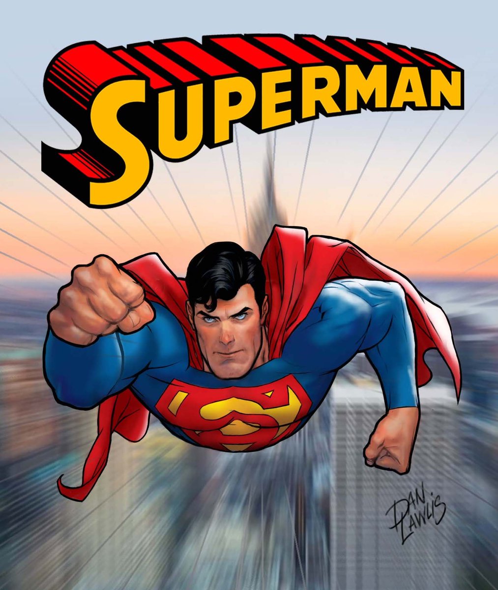 I missed Superman's birthday, but here's my belated Superman art nevertheless! 👍