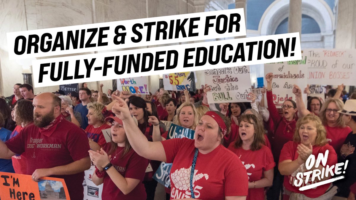 NEW: Democrats have failed our public schools. They make cuts to public education while refusing to tax the rich to fund what our schools need. 

Watch our interview with a rank-and-file union educator about how we can build a militant fightback: youtu.be/lW2lZrEzB9s