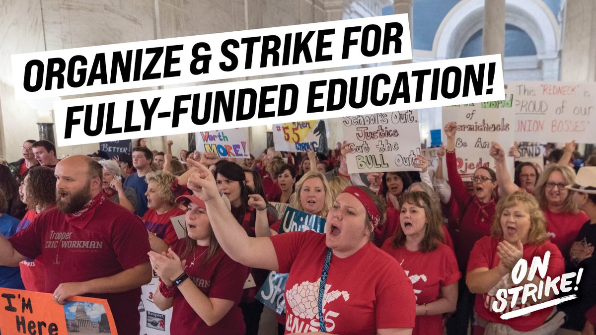 NEW: Democrats have failed our public schools. They make cuts to public education while refusing to tax the rich to fund what our schools need. Watch our interview with a rank-and-file union educator about how we can build a militant fightback: youtu.be/lW2lZrEzB9s