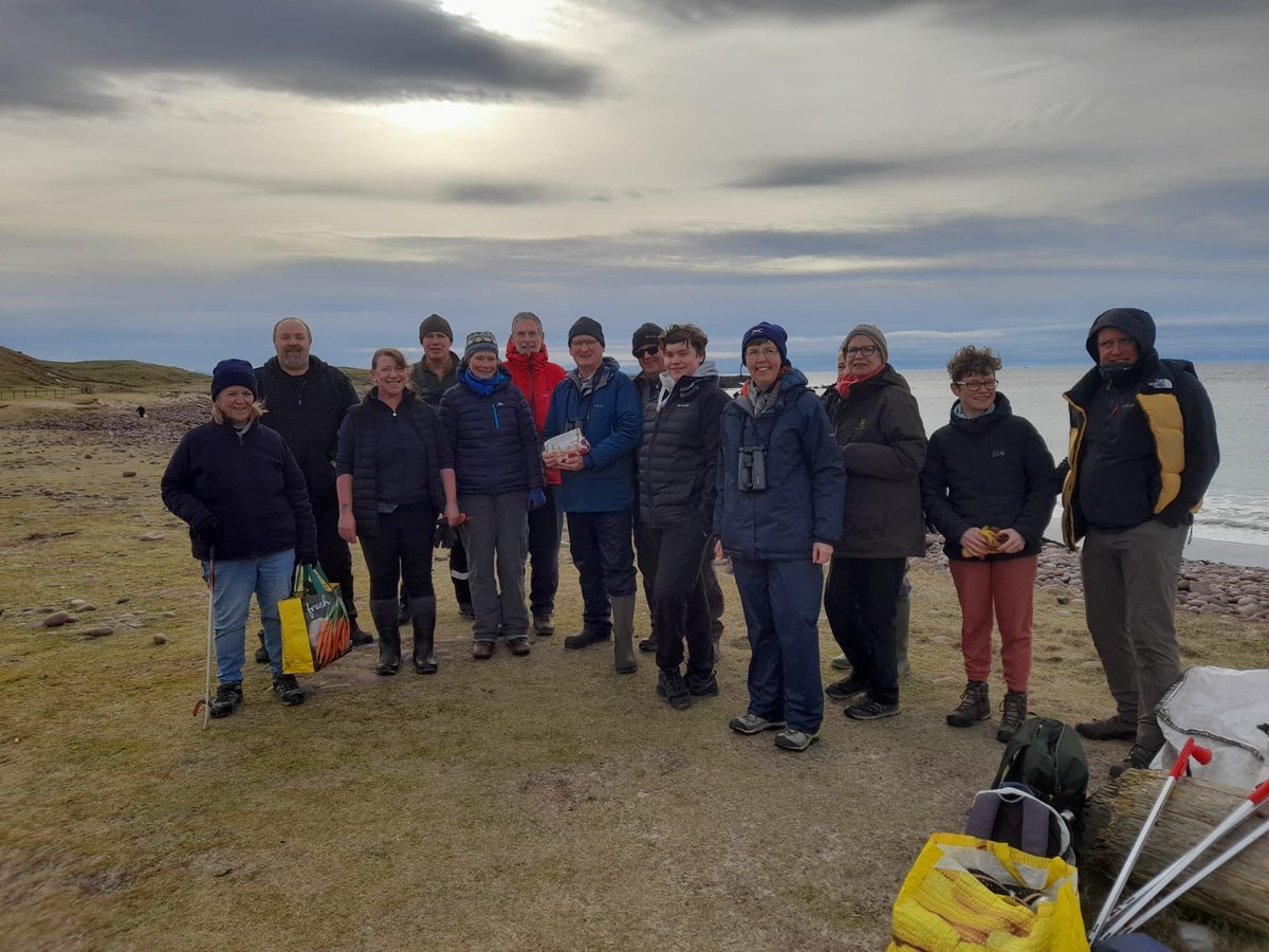 The newly formed North West Highlands Beach Cleans Facebook group have just reached removing 2 tonnes of beach litter ! Amazing effort considering the group only started 8 weeks ago on 01 January 2024.