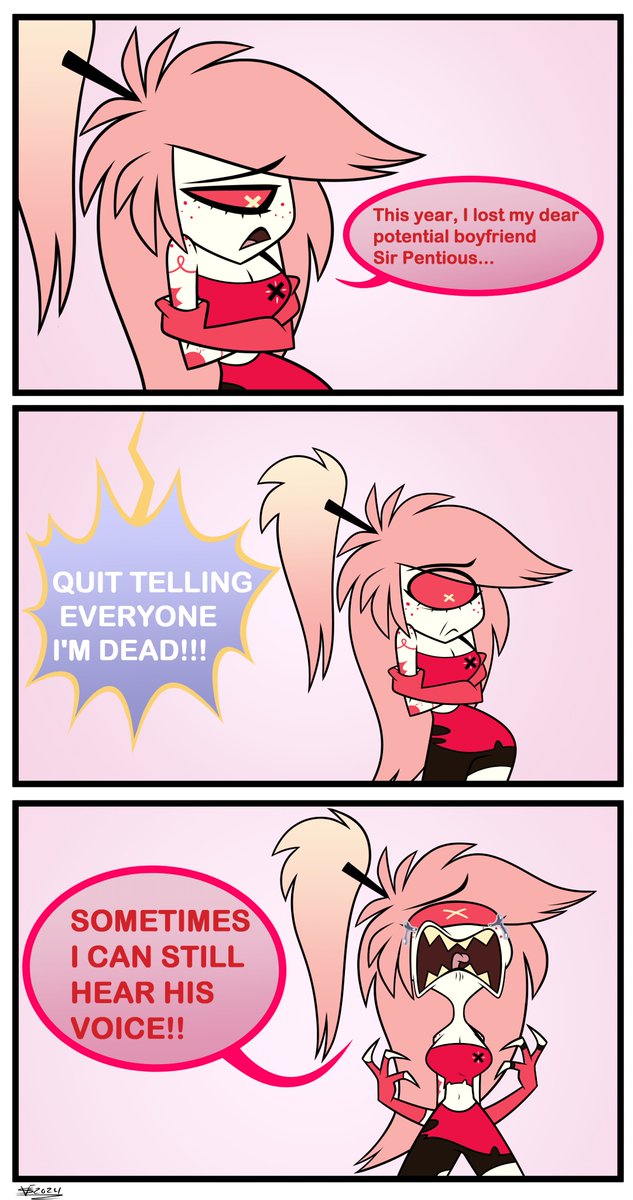 She misses him a lot
#HazbinHotel #Cherrisnake #CherriBomb #fanart