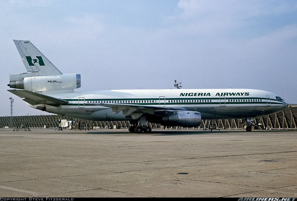 NigeriaAirways's tweet photo. Hello March!

Nigeria Airways McDonnell Douglas DC-10-30 5N-ANN parked at the British Airways Maintenance base at Heathrow Airport (LHR / EGLL), March 11, 1978.

📷 Steve Fitzgerald

#HappyNewMonth #Skypower https://t.co/ncpHrZaBaw