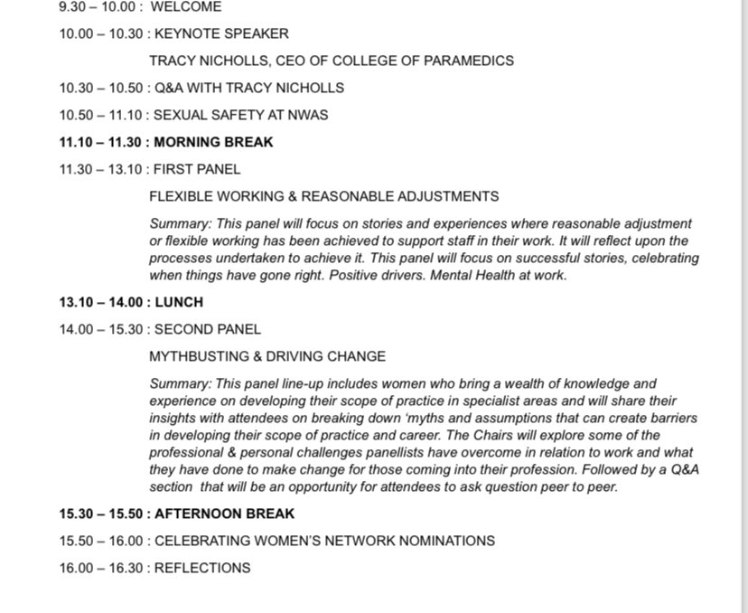 Just a week to go untill #InternationalWomensDay2024 &amp; our event where we are due to welcome almost 90 colleagues from across the organisation &amp; at all levels. Here’s a glimpse of our fantastic agenda delivered with support from colleagues 
&amp; peers. See you there!..👋
