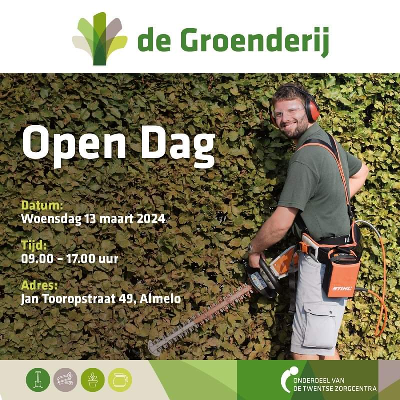 DeGroenderij's tweet photo. Altijd al willen weten wat er bij de Groenderij gebeurt? Kom dan 13 maart bij ons voor een rondleiding! De koffie staat klaar! @DTZC  #mooiwerk https://t.co/R5egK9yjtp
