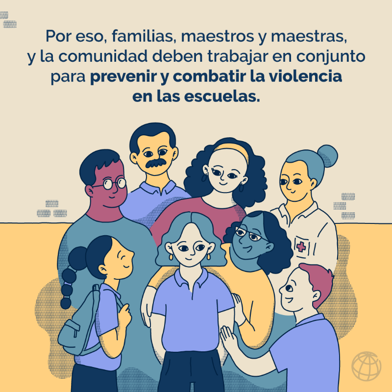 BancoMundialLAC's tweet photo. La #RepúblicaDominicana tiene el nivel MÁS ALTO de acoso escolar de toda la región entre estudiantes de 12 años, y afecta más a las niñas. ¿Las consecuencias? 

Descarga el reporte para saber más y #CierraLaBrecha: https://t.co/WVFA5JAnCQ